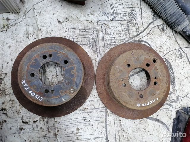 Sportage 3 Sl 4WD Диски 2 шт. Задние Тормозные