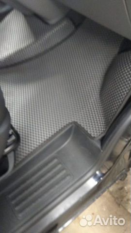 Volkswagen T6 Caravella 2015 - н.в. коврики EVA Sm