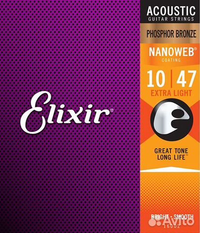 16002 nanoweb Elixir струны для акустики