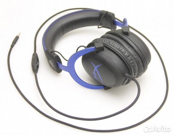 Наушники для PS4 HyperX Cloud (HX-hscls-BL/EM)