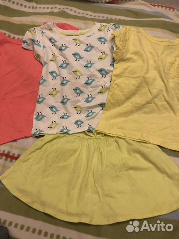 Фирменные Вещи пакетом на девочку 1-3 года