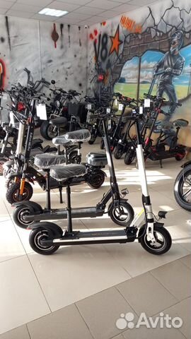 Электросамокат с сиденьем