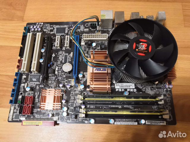 Материнская плата Asus P5K PRO, процессор и память купить в Воронеже ...