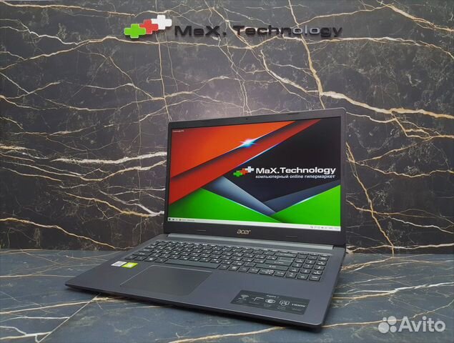 Игровой Acer на Core i7 1065G7+Geforce MX330 2Gb