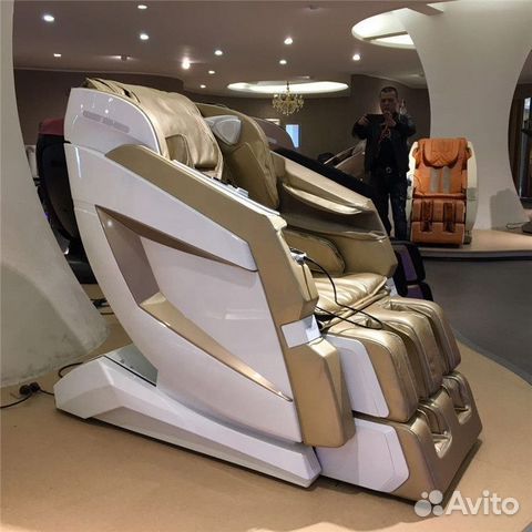 Массажное кресло KS-612 бежевый