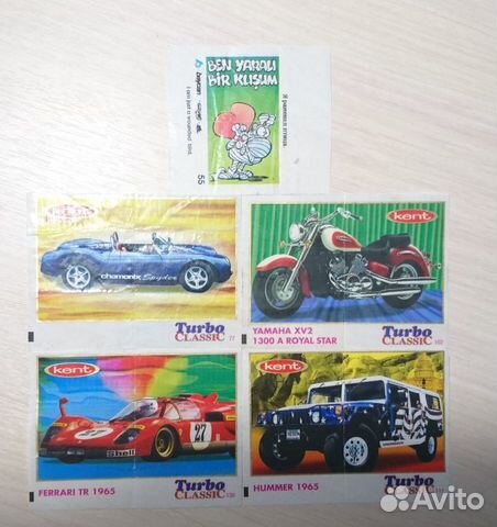 Вкладыши Turbo из 90-х годов (одним лотом)