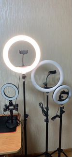 Кольцевая лампа диаметр 45,36,33,26,20,16см