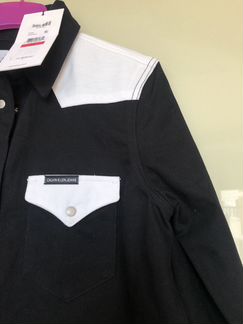 Calvin Klein новая джинсовая рубашка куртка оригин