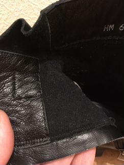 Сапоги кожаные демисезон