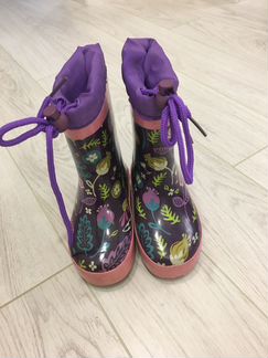 Детские резиновые сапоги