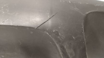 Спойлер заднего бампера VW Touareg 2