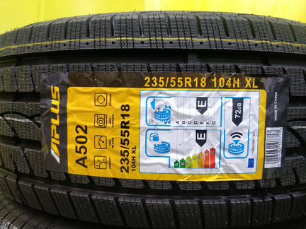 Pезина 235/55 R18 зимняя липучка Aplus новая