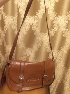 Trussardi кожаная сумка