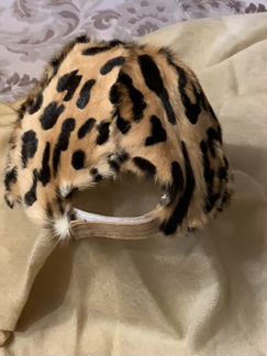 Бейсболка натуральный мех