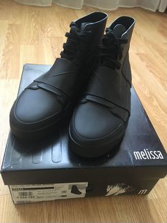 Резиновые полусапожки melissa