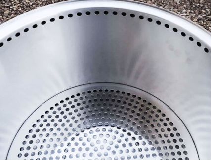 Печка для дома с ветрозащитой