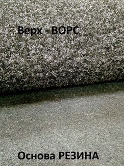 Ворсовые коврики в салон серые Шевроле Орландо