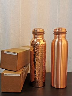 Шейкер медная бутылка для структурирования воды 1