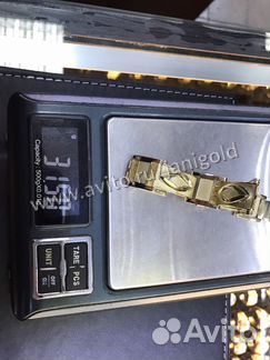 Золотой мужской браслет