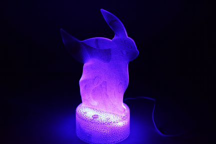 Покемон Светодиодная 3D лампа ночник
