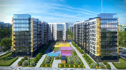 3-к квартира, 65.4 м², 1/8 эт.