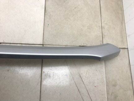 Накладка на бампер передняя Mitsubishi Outlander 3