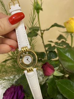 Золотые Chopard Happy Diamonds
