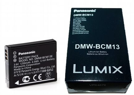 Аккумулятор Panasonic DMW-BCM13E новый в упаковке