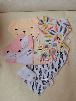 Новые нагрудники (слюнявчики) для малышей