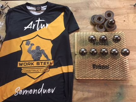 Шар Стальной - Гантань 44, 50, 55, 60, 76 мм