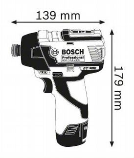 Гайковёрт Bosch GDR 12V-110 (GDR 10.8 V EC) соло