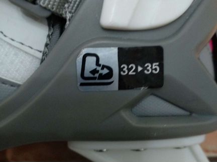 Коньки для девочки регулируемые