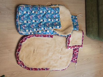 Конверты на овчине 80см