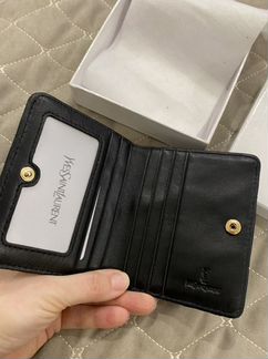 Кошелек ysl новый кожа