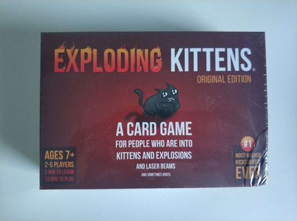 Exploding kittens Взрывные котята