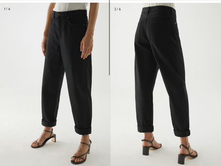 Новые джинсы-бананы COS оригинал 25