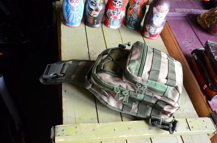 Тактическая городская сумка в расцветке Мох