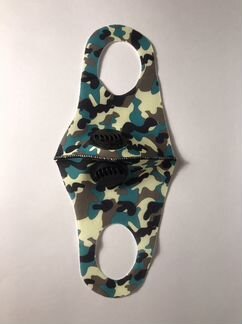 Многоразовые маски комуфляжные