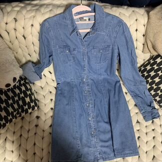 Джинсовое платье 44-46