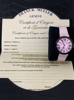 Часы franck muller 8035QZ NR REL R PLY