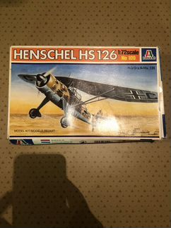Сборная модель самолёта 1:72.henshel HS126