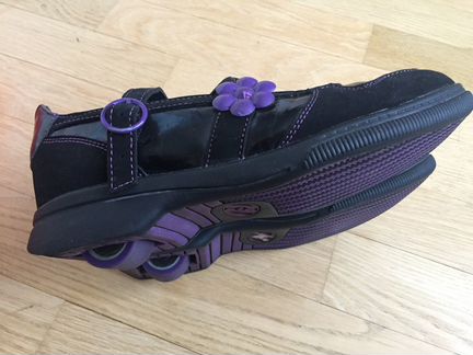 Heelys на колесиках р.38 туфли-сошилайт