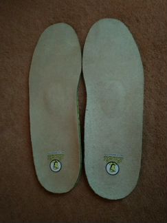 Анатомические стельки из замши размер 34, 35 новые