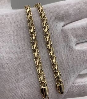 Золотой браслет ручеёк