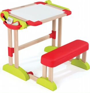 Smoby парта,двухсторонняя парта для рисования