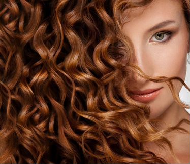 Волосы на заколках - термоволокно кудрявые Detalio