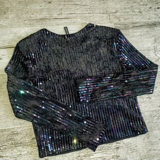 Толстовка бархат с пайетками