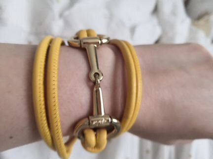 Кожаный браслет Qudo