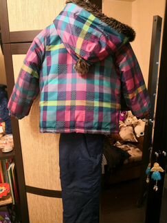 Зимний комбинезон на девочку 4 лет