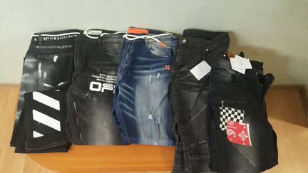 Джинсы Off-White Amiri Balmain